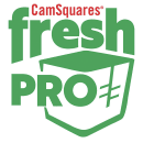 Cambro 2SFSPROCW135 2 qt FreshPro Square Food Storage Container - CamSquare®, Polycarbonate, Green Graduation thumbnail 8
