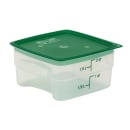 Cambro 2SFSPROPP190 2 qt FreshPro Square Food Storage Container - CamSquare®, Polypropylene, Translucent thumbnail 3