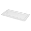 Cambro 30CWC135 Camwear Food Pan Cover - 1/3 Size, Flat, Clear thumbnail 2