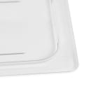 Cambro 30CWC135 Camwear Food Pan Cover - 1/3 Size, Flat, Clear thumbnail 4