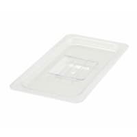 Cambro 30CWC135 Camwear Food Pan Cover - 1/3 Size, Flat, Clear thumbnail 5