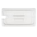 Cambro 30CWCHN135 1/3 Size Food Pan Cover w/ Handle, Polycarbonate, Clear thumbnail 3