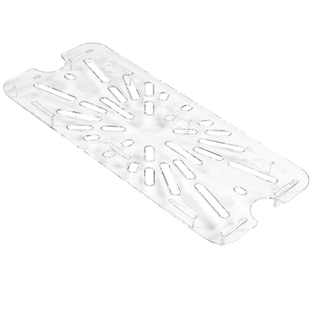 Cambro 30CWD135 Camwear Drain Shelf - 1/3 Size, Clear