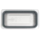 Cambro 30CWGL135 GripLid Food Pan Cover - 1/3 Size, Clear thumbnail 3