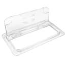 Cambro 30CWL135 FlipLid Food Pan Cover - 1/3 Size, Hinged, Clear thumbnail 2