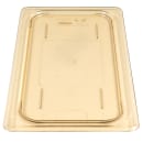 Cambro 30HPC150 H-Pan Food Pan Cover - 1/3 Size, Non-Stick, Flat, Amber thumbnail 4