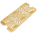 Cambro 30HPD150 H-Pan Drain Shelf - 1/3 Size, Amber thumbnail 5