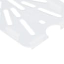 Cambro 30PPD190 Food Pan Drain Shelf - 1/3 Size, Translucent thumbnail 3