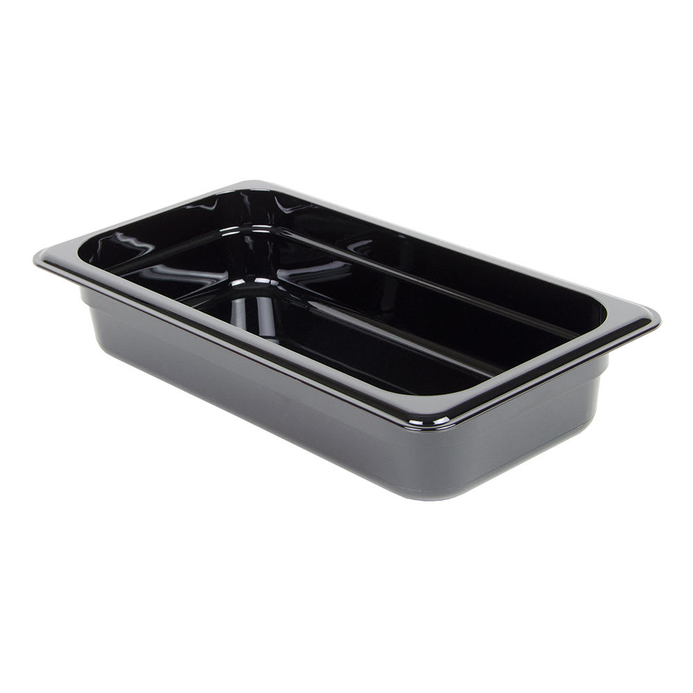 Cambro 32HP110 2 1/2"D Third Size High Temp Food Pan - Non Stick