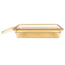 Cambro 32HP1H150 2 1/2"D Third Size High Temp Food Pan - Handle thumbnail 2