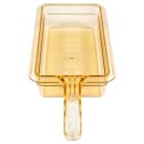 Cambro 32HP1H150 2 1/2"D Third Size High Temp Food Pan - Handle thumbnail 4