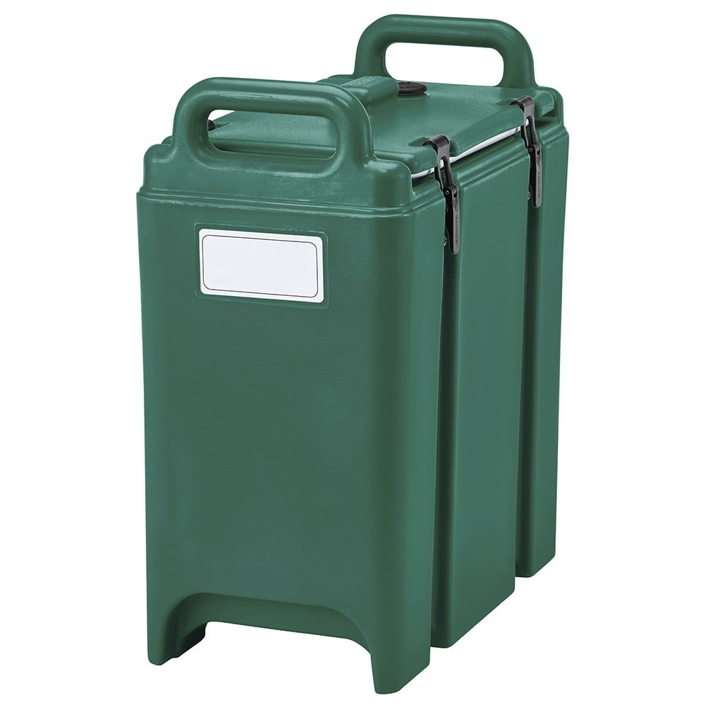 Cambro 350LCD519 3 3/10 gal Camtainer® Insulated Soup Dispenser, Kentucky Green