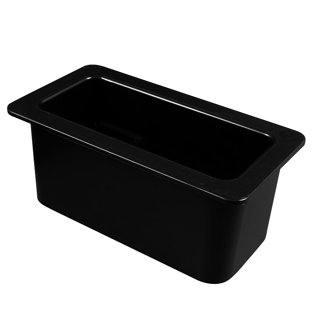 Cambro 36CF110 ColdFest Food Pan - 1/3 Size, 6"D, Black