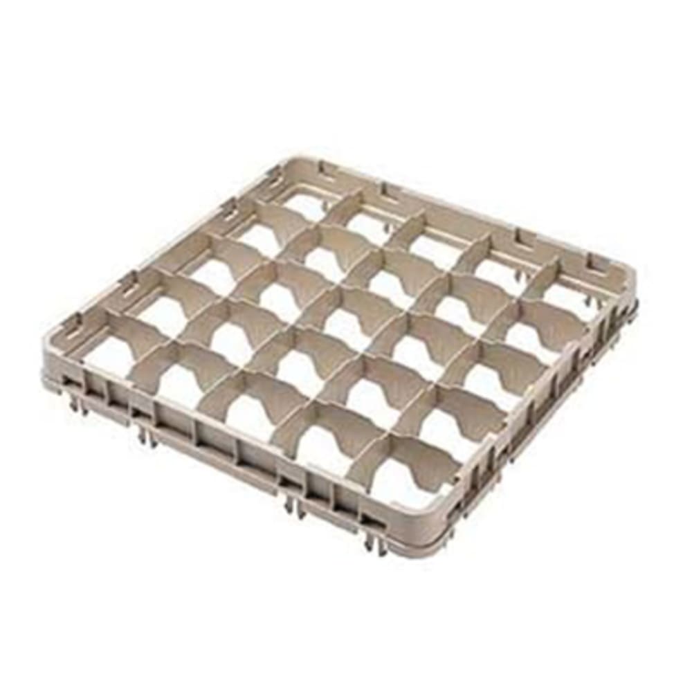Cambro 36E4151 Full Size Stemware Rack Extender w/ (36) Compartments - Full Drop, Soft Gray