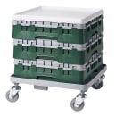 Cambro 36S318119 Camrack® Glass Rack w/ (36) Compartments - (1) Gray Extender, Sherwood Green thumbnail 3