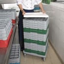 Cambro 36S900119 Camrack® Glass Rack w/ (36) Compartments - (4) Gray Extenders, Sherwood Green thumbnail 2