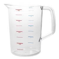 Cambro 400MCCW135 4 qt Camwear Measuring Cup - Clear thumbnail 5