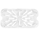 Cambro 40CWD135 Camwear Drain Shelf - 1/4 Size, Clear thumbnail 3