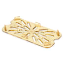 Cambro 40HPD150 H-Pan Drain Shelf - 1/4 Size, Amber thumbnail 2