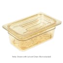 Cambro 40HPD150 H-Pan Drain Shelf - 1/4 Size, Amber thumbnail 5