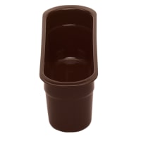 Cambro 415CBP110 1 Compartment Cutlery Bin - Plastic, Black thumbnail 3