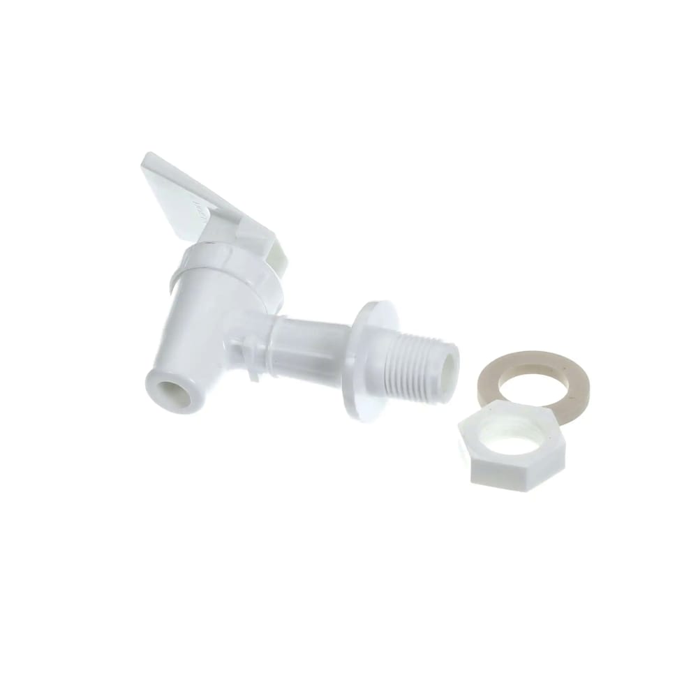 Cambro 46017 White Faucet Replacement for DSPR6
