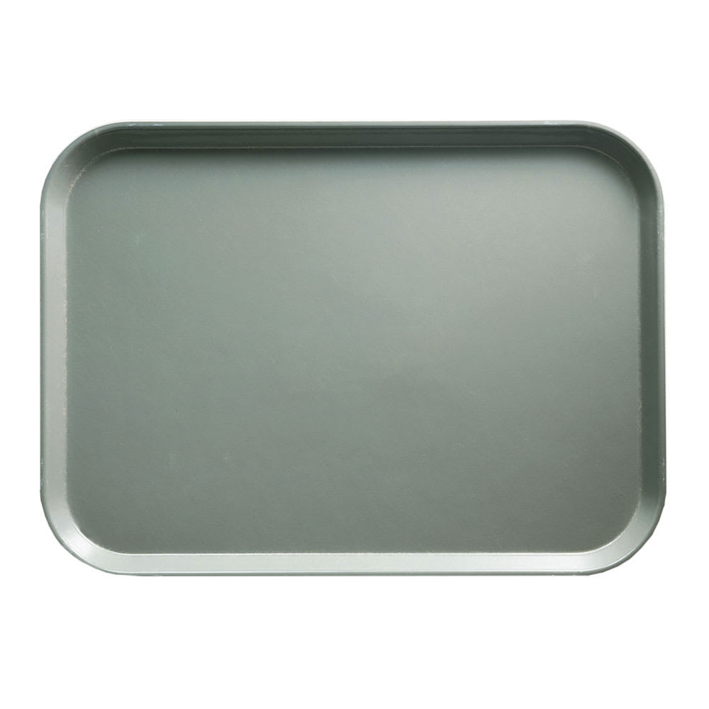 Cambro 46107 Fiberglass Camtray® Cafeteria Tray - 6"L x 4 1/4"W, Pearl Gray