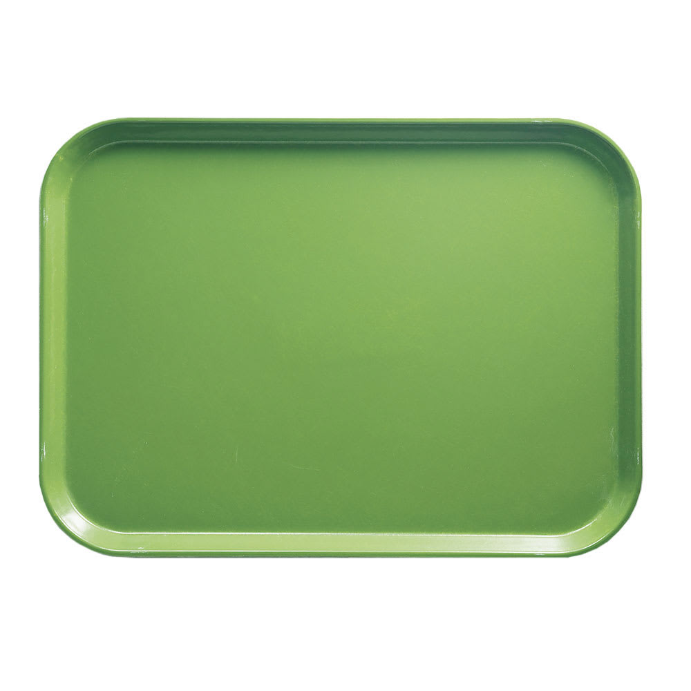 Cambro 46113 Fiberglass Camtray® Cafeteria Tray - 6"L x 4 1/4"W, Limeade