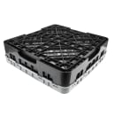 Cambro 49S318110 Camrack® Glass Rack w/ (49) Compartments - (1) Gray Extender, Black thumbnail 4