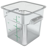 Cambro 4SFSCW135 4 qt Square Food Storage Container - CamSquare®, Plastic, Clear thumbnail 11