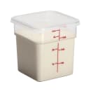 Cambro 4SFSCW135 4 qt Square Food Storage Container - CamSquare®, Plastic, Clear thumbnail 8