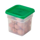 Cambro 4SFSPP190 4 qt Square Food Storage Container - CamSquare®, Plastic, Translucent thumbnail 4