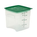 Cambro 4SFSPROPP190 4 qt FreshPro Square Food Storage Container - CamSquare®, Polypropylene, Translucent thumbnail 3