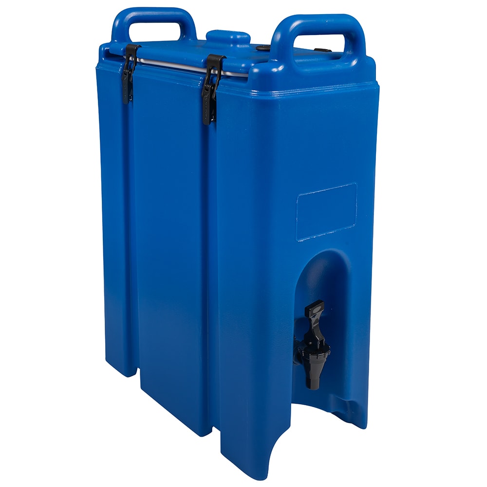 Cambro 500LCD186 5 gal Camtainer® Insulated Beverage Dispenser, Navy Blue