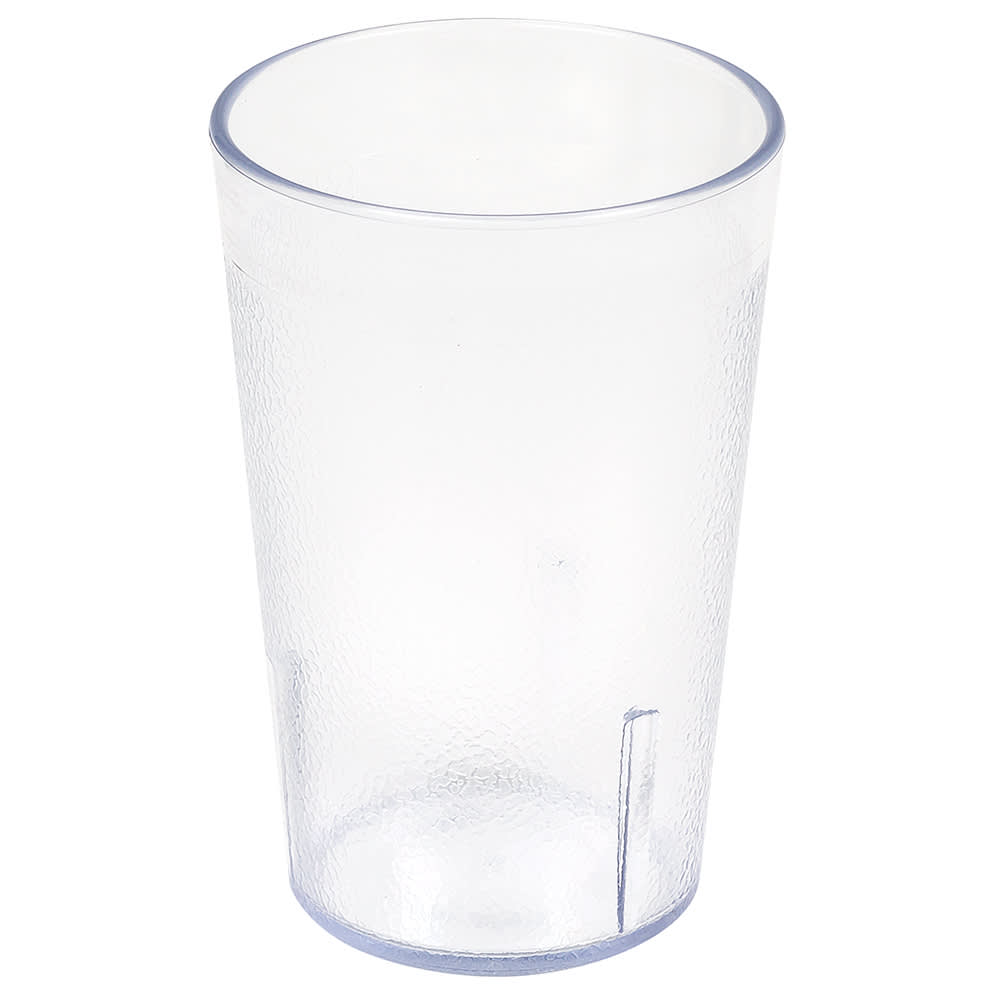 Cambro 500P2152 5 1/5 oz Clear Textured Plastic Tumbler