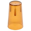 Cambro 500P2153 5 1/5 oz Amber Textured Plastic Tumbler thumbnail 3