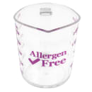 Cambro 50MCCW441 1 pint Measuring Cup - Allergen-Free, Polycarbonate, Clear thumbnail 4
