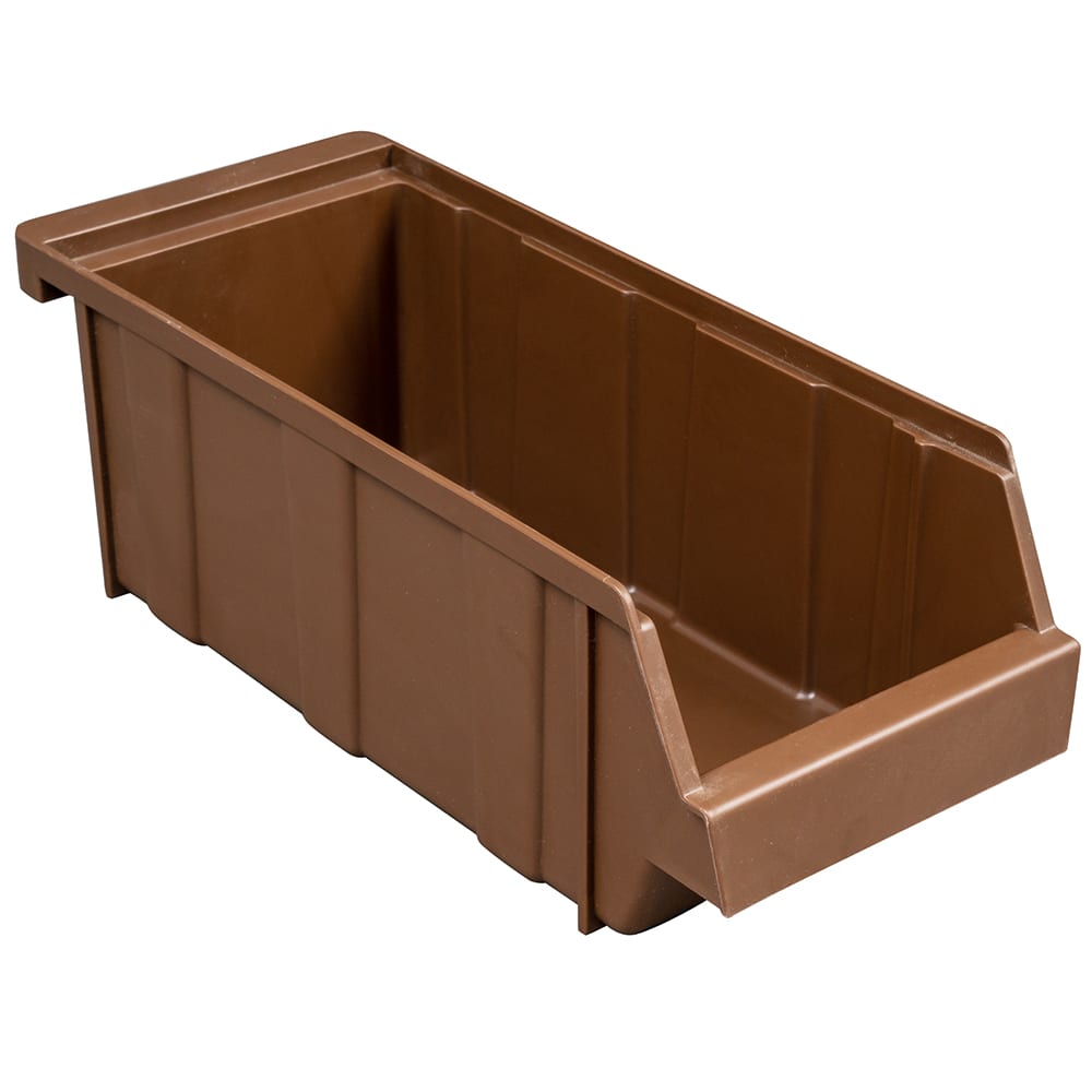 Cambro 5412CBP131 Condiment Bin - Dark Brown