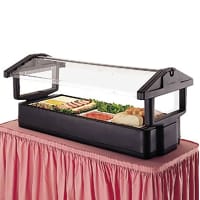 Cambro 5FBRTT186 50 1/16" Cold Food Bar - (4) Pan Capacity, Table Top, Navy Blue thumbnail 2