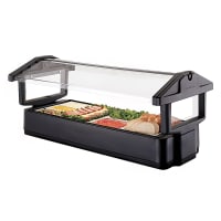 Cambro 5FBRTT186 50 1/16" Cold Food Bar - (4) Pan Capacity, Table Top, Navy Blue thumbnail 3
