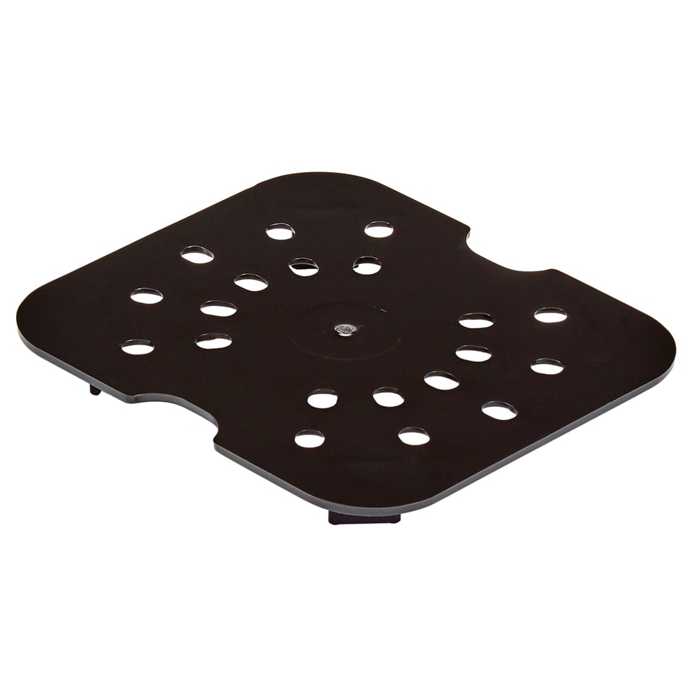 Cambro 60CWD110 Black Polycarbonate Drain Shelf for 62CW, 64CW & 66CW