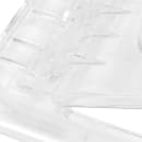 Cambro 60CWLN135 FlipLid Food Pan Cover - 1/6 Size, Notched, Hinged, Clear thumbnail 6