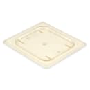 Cambro 60HPC150 H-Pan Food Pan Cover - 1/6 Size, Non-Stick, Flat, Amber thumbnail 2