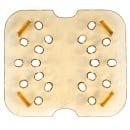 Cambro 60HPD150 H-Pan Food Pan Drain Shelf - 1/6 Size, Non-Stick, Amber thumbnail 3