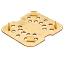 Cambro 60HPD150 H-Pan Food Pan Drain Shelf - 1/6 Size, Non-Stick, Amber thumbnail 5