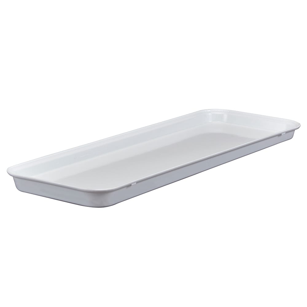 Cambro 6302MT148 Rectangular Display Market Pan - 6 9/16" x 30" x 2", White