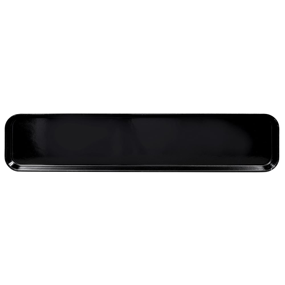 Cambro 630MT110 Rectangular Display Market Pan - 6 7/16" x 30" x 3/4", Black