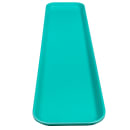 Cambro 630MT-140 Rectangular Display Market Pan - 6 7/16" x 30" x 3/4", Green thumbnail 4