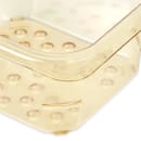 Cambro 63CLRHP150 H-Pan Colander - 1/6 Size, 3"D, Amber thumbnail 4