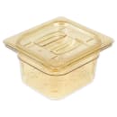 Cambro 63CLRHP150 H-Pan Colander - 1/6 Size, 3"D, Amber thumbnail 5
